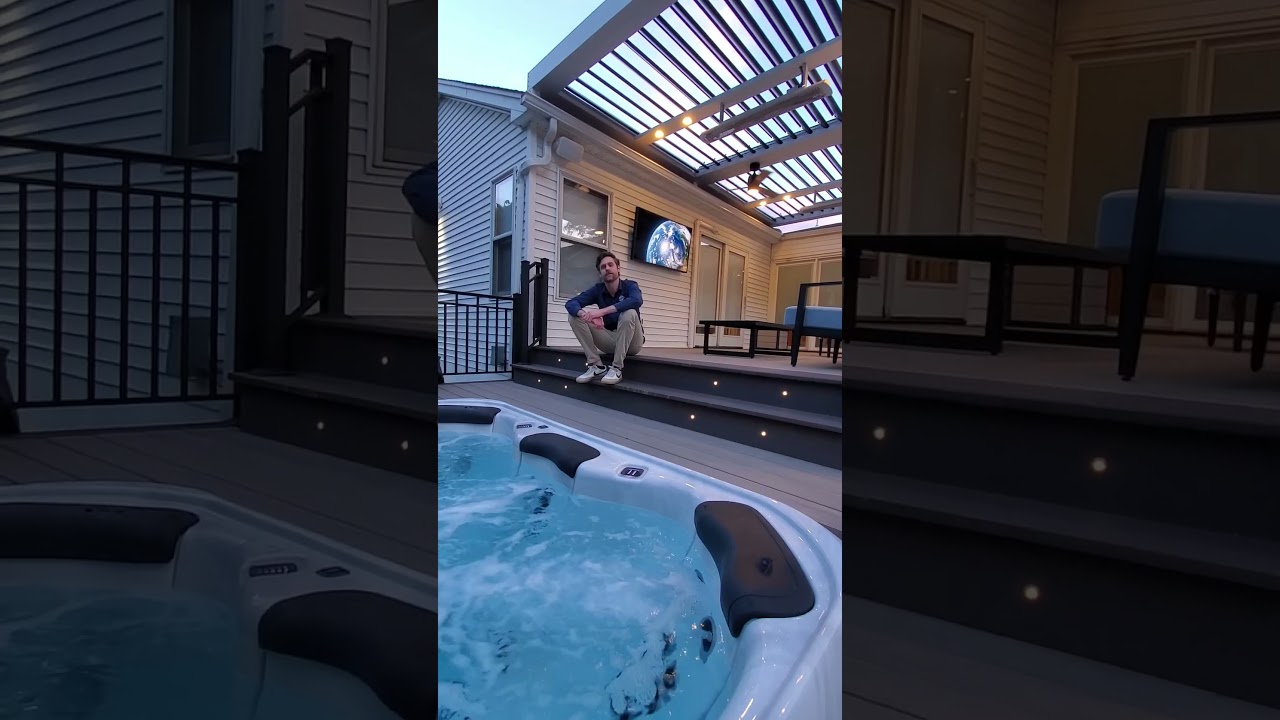 Looking to Add a Hot Tub To Your New Deck?  #deckremodelers #hottub  #deckdesign