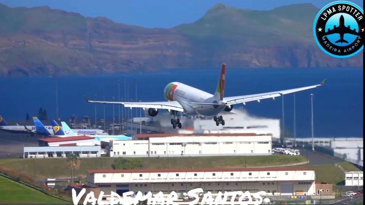 Madeira Airport Live Action LPMA Spotter ✈️ 18/01/2026