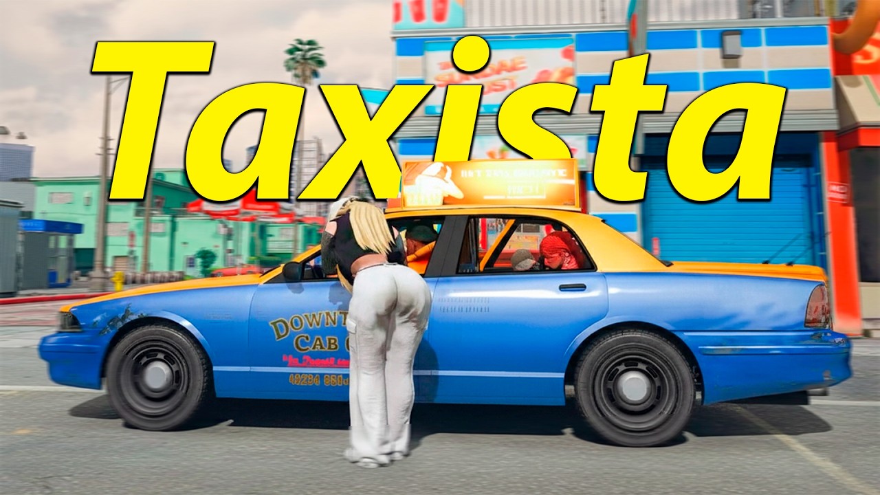 Me Convert&iacute; En Taxista Por Un Dia Gta Rp