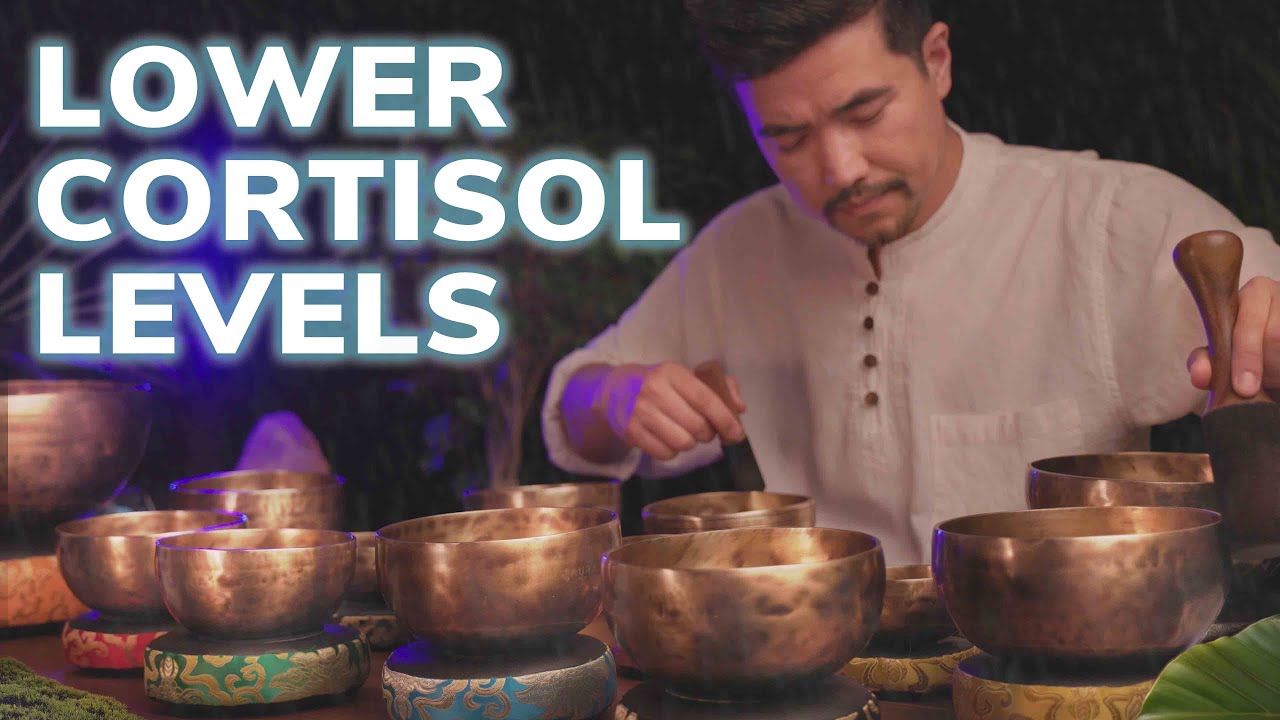 Perfect Combo of Rain & Tibetan Singing Bowls (777 Hz) | 3 Hours Sound Bath | For Relaxation & Sleep