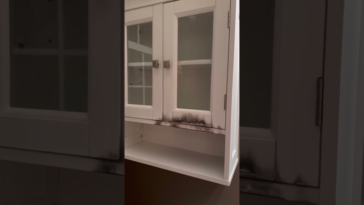 Repairing My Smoke-Damaged Bathroom Cabinet