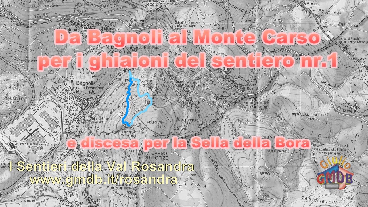 Val Rosandra - Al monte Carso per il sentiero nr. 1