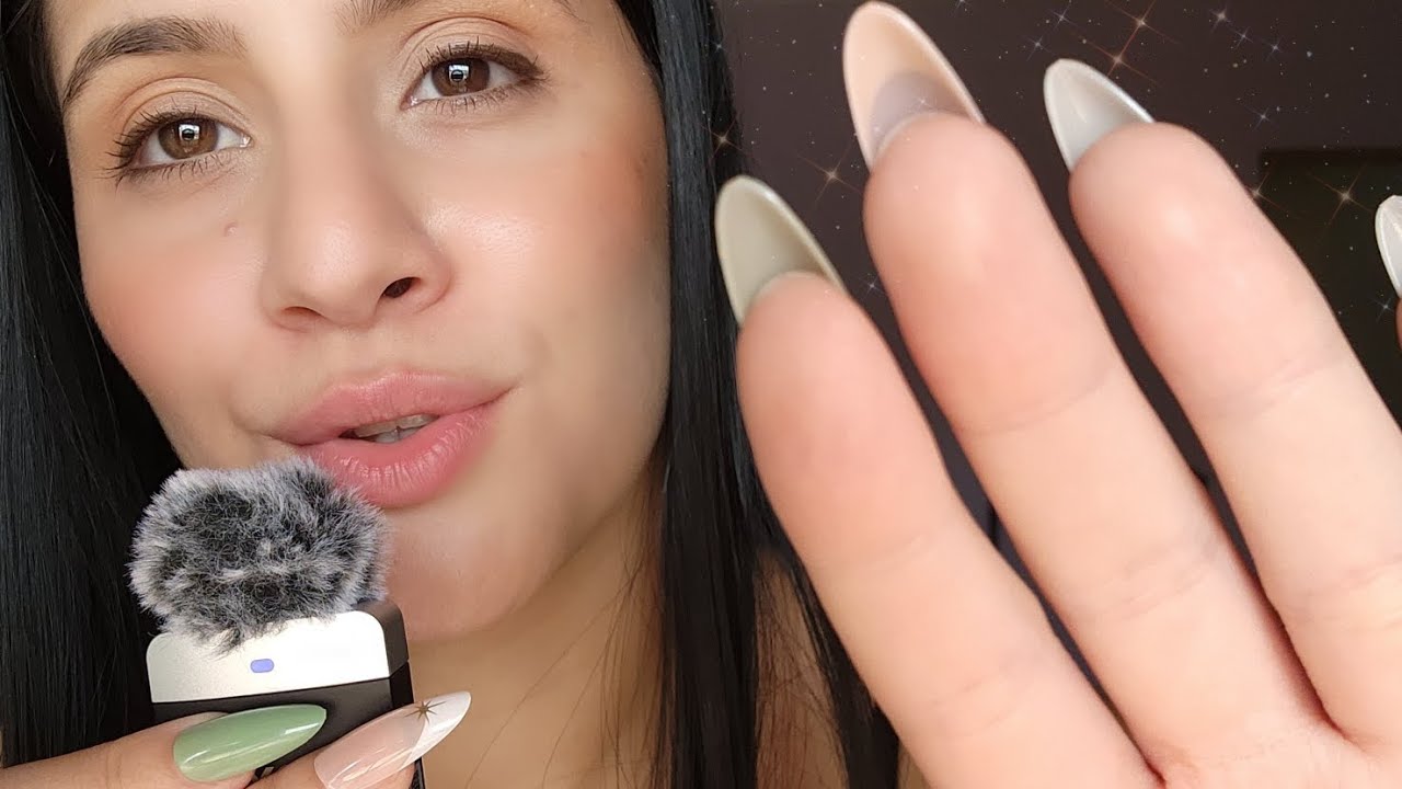 FAST ASMR INTENSO 🤍 Mouth Sounds + Hand Movements