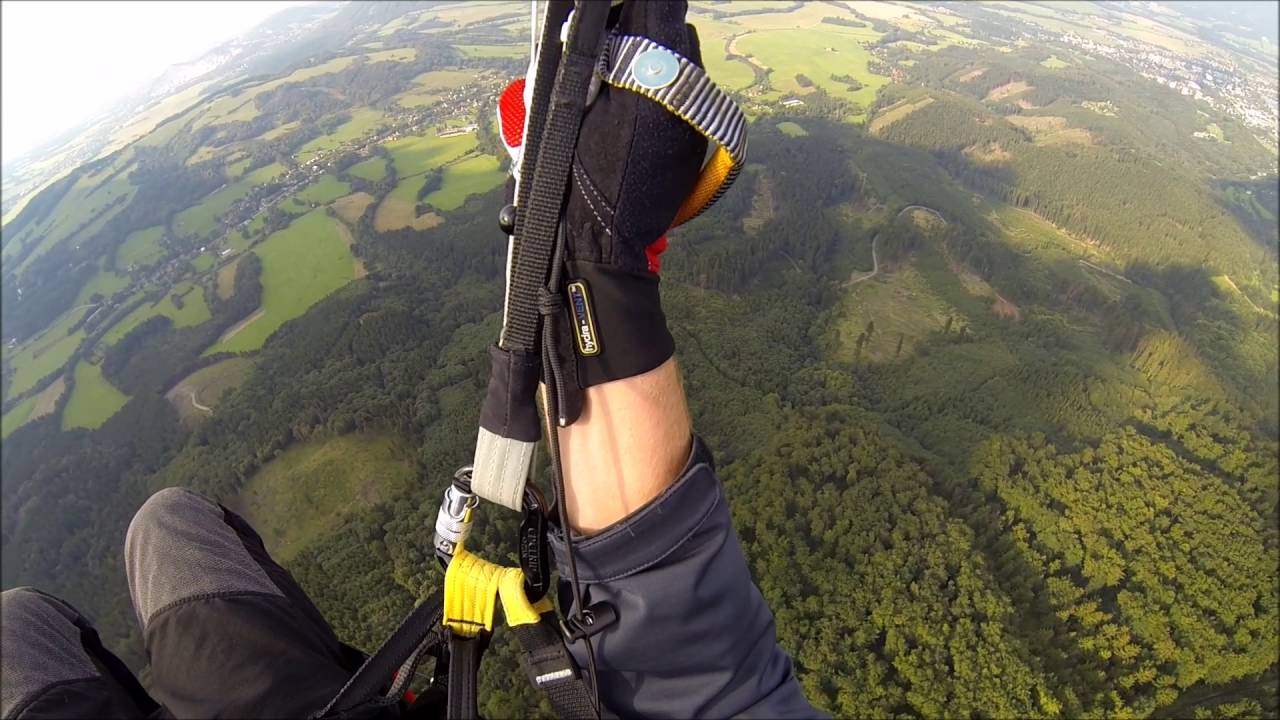 Paragliding Velký Javorník 17.8.2016