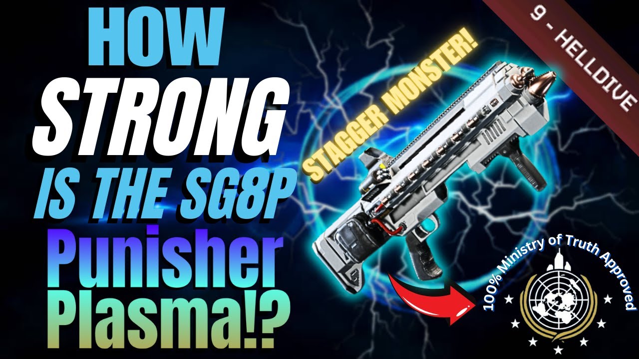 SG8P Punisher Plasma Stress Test & BREAKDOWN in Helldivers 2