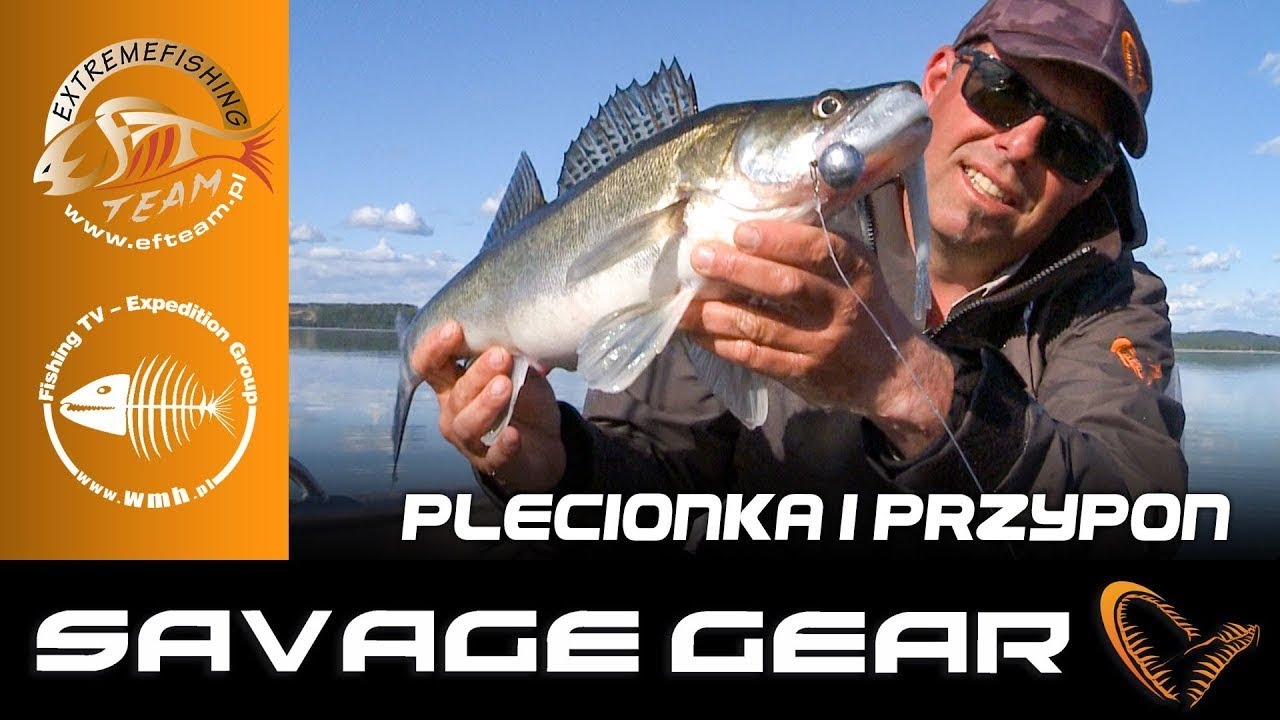 Savage Gear - Vertical: 3 Plecionka i przypon
