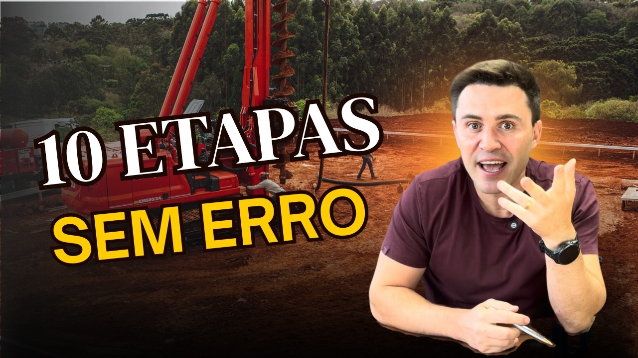 Desenho de Fundação e Execução no Canteiro