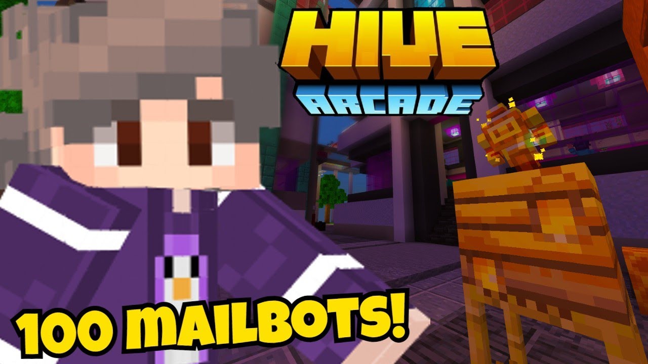Hive arcade ALL GOLDEN MAILBOT LOCATIONS!