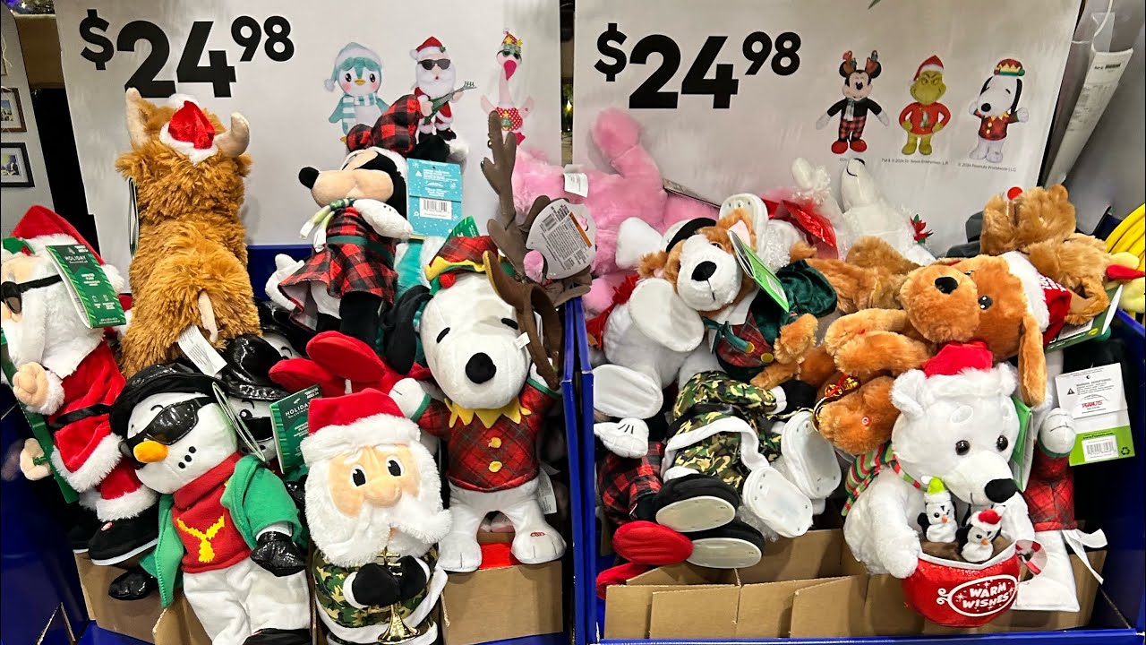Animated Plush at Lowe’s for Christmas 2024!
