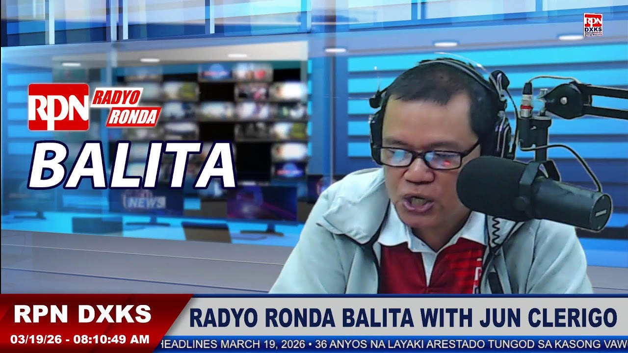 RADYO RONDA MINDANAO NEWS | MARCH 19, 2026