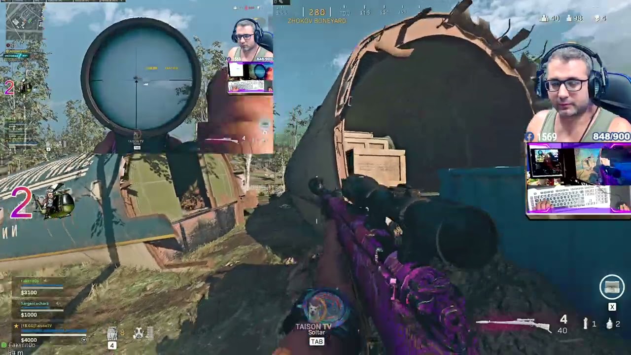 Maestros en Táctica,  Me espectan 7 al final Warzone