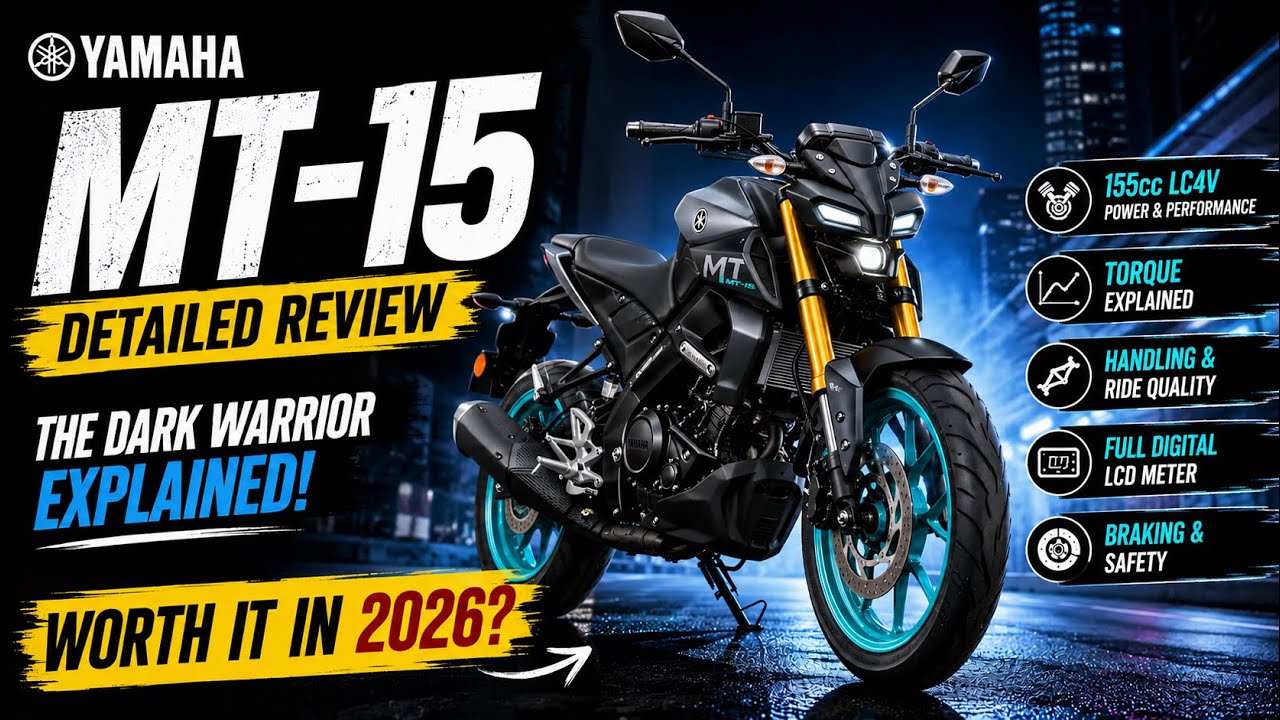 Yamaha MT-15 2026 Detail Review 🔥 Price, Mileage, Features || #trending #viral #yamaha #mt15 