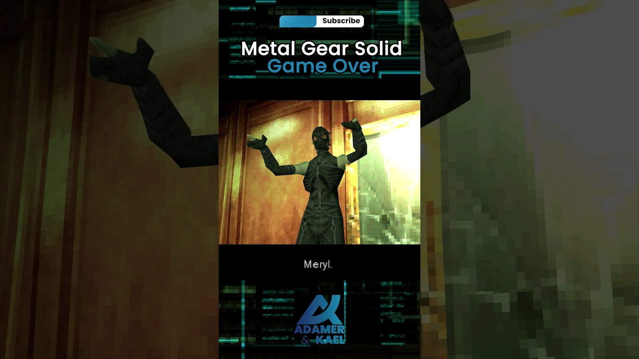 Знаете ли вы? Игра Metal Gear Solid окончена #metalgearsolid
