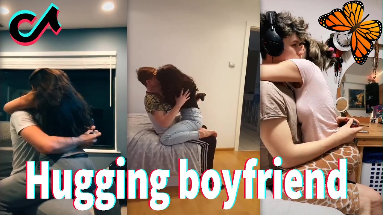 Hugging boyfriend While playing video games - TikTok Compilation #2
