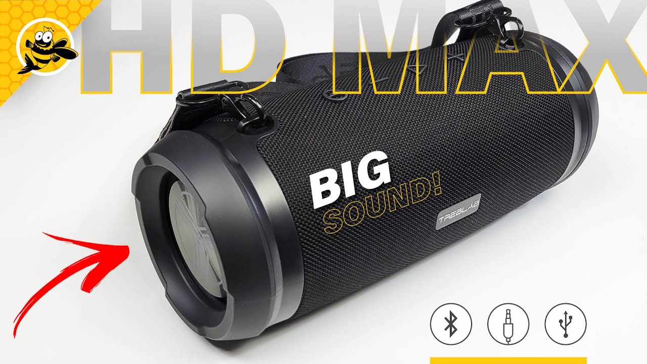 BIGGEST, LOUDEST $150 Bluetooth Speaker! - Treblab HD MAX