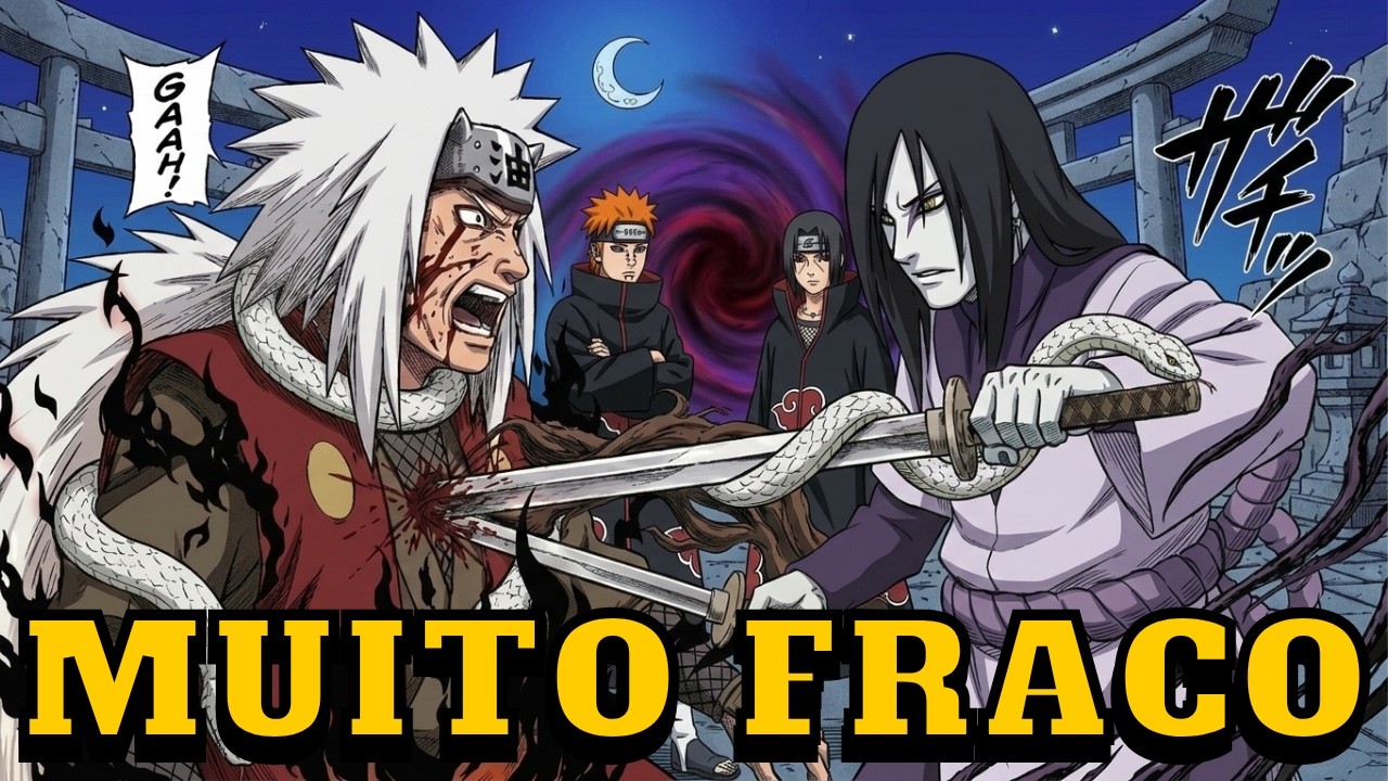 A VERDADE DÓI: 10 SHINOBIS QUE HUMILHARIAM O JIRAIYA