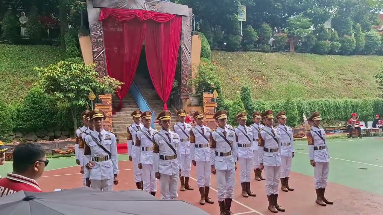 PASKIBRA SMKN 1 CIBATU (LEGION OF JANOTTAMA) LKBB AKRABIS 5 BEKASI