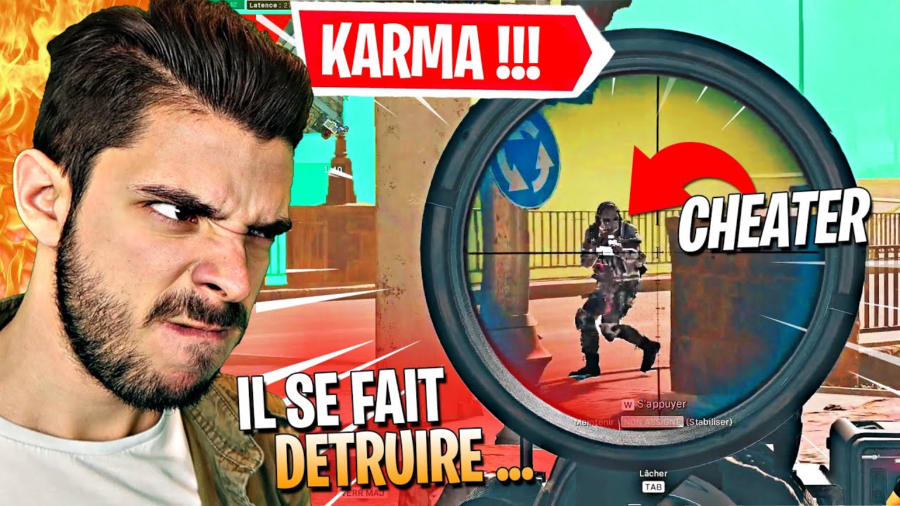 MON SNIPER DETRUIT CE CHEATER et SON AIMBOT SUR WARZONE - ILS SE FONT CALMER ...