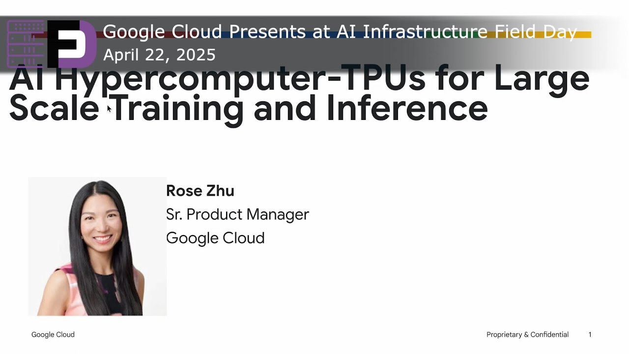 AI Hypercomputer and TPU (Tensor) acceleration with Google Cloud