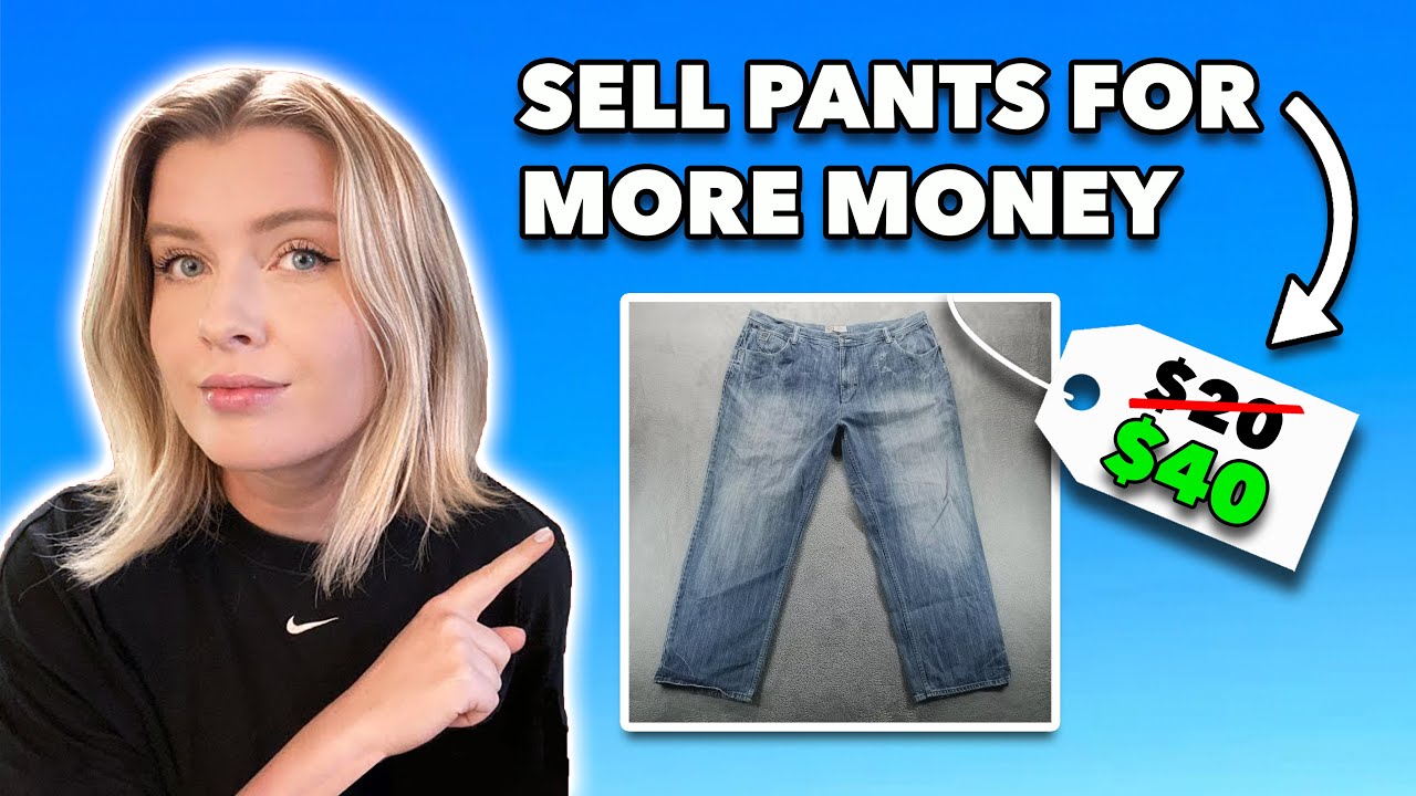 The best way to sell pants quickly and for more money
