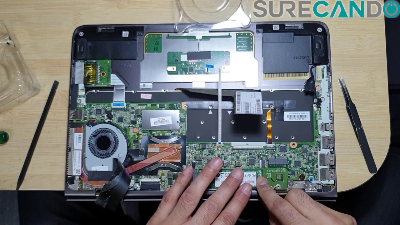 HP Spectre x360 13-4127tu Keyboard Replacement Guide