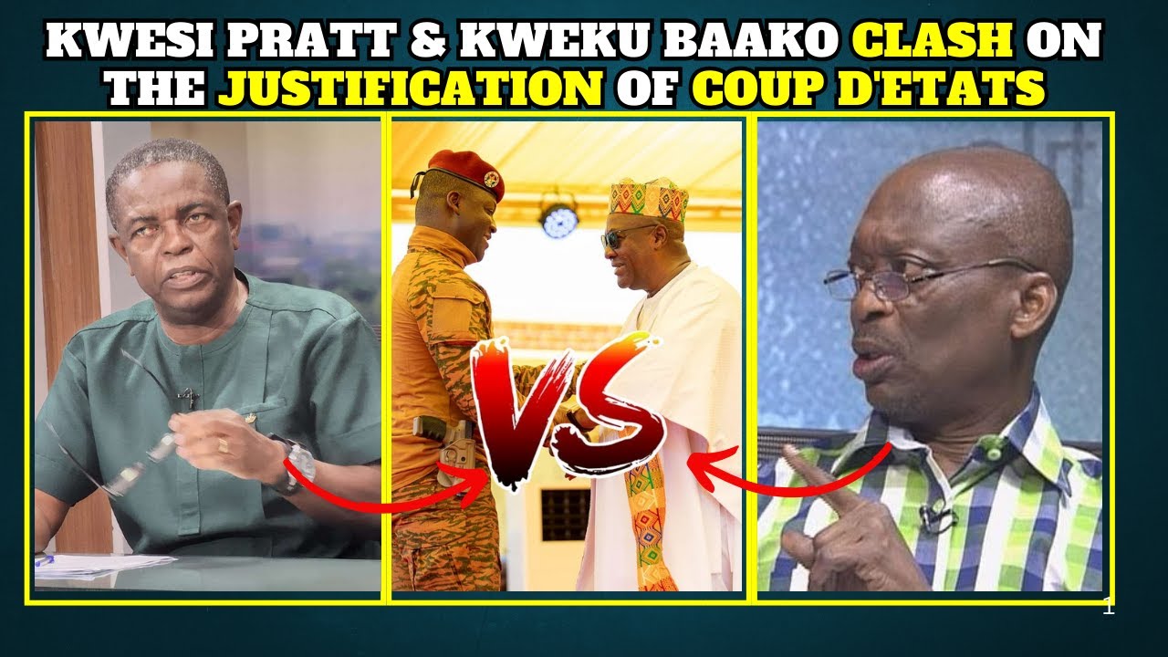 Capt. Ibrahim Traore: Kwesi Pratt & Kweku Baako clash on the justification of coup d'etats