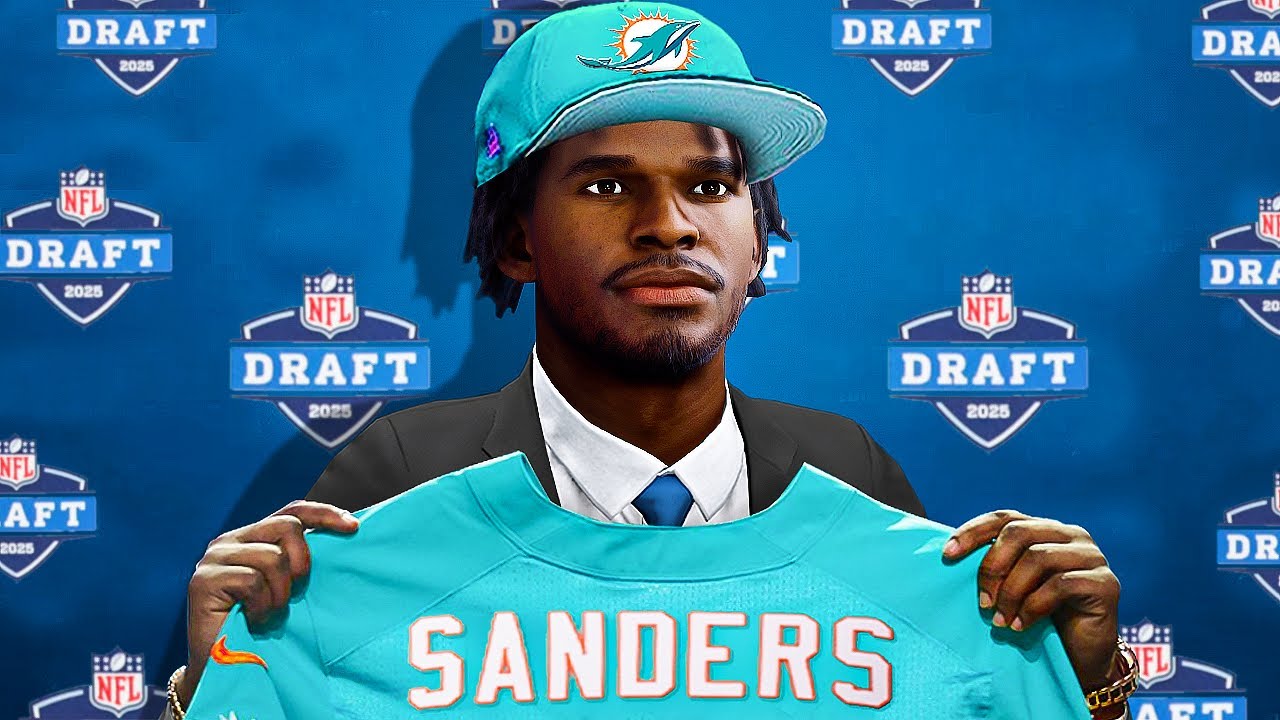I TRADED UP TO #1 TO DRAFT SHEDEUR SANDERS! Dolphins Franchise S2