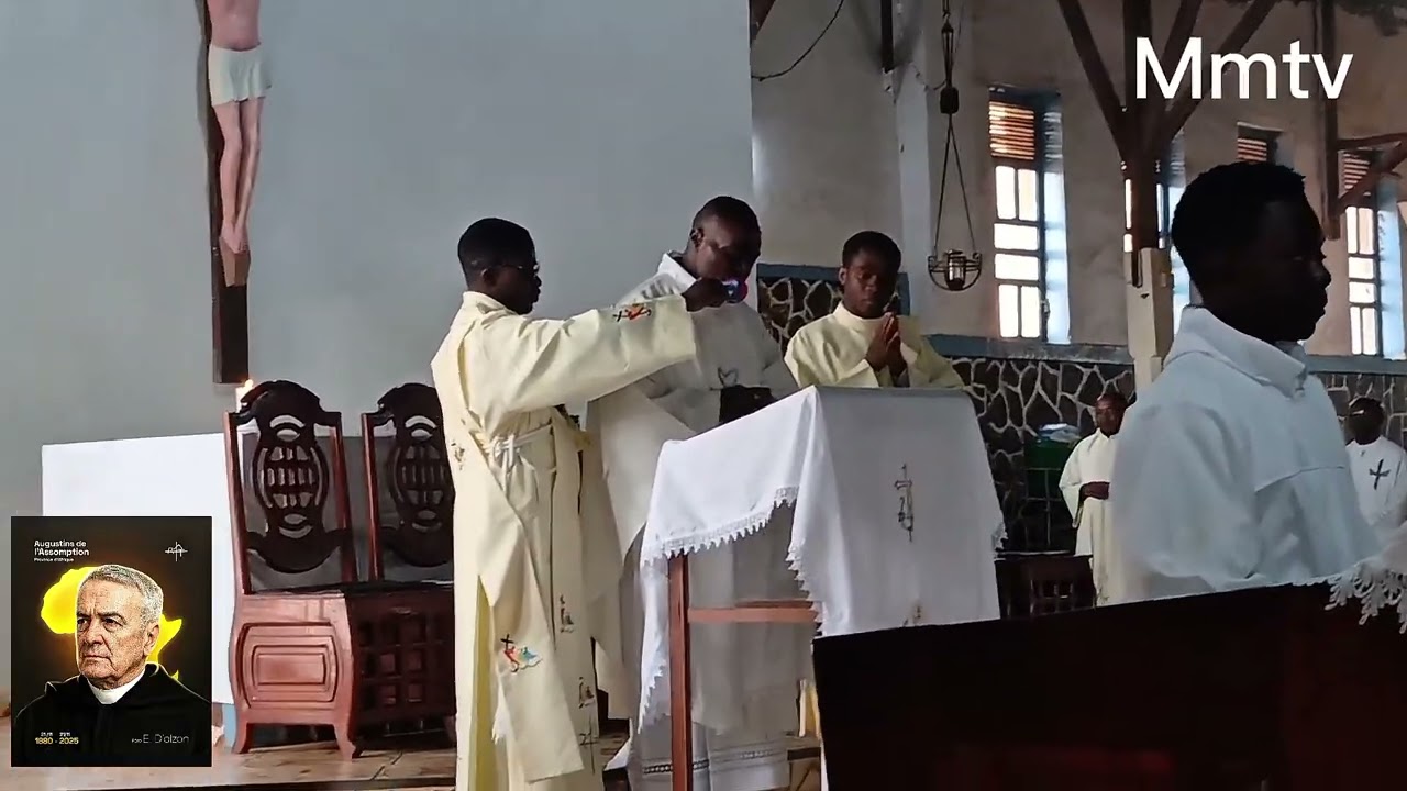 31 janvier 2026,Messe des vœux perpétuels des frères Justin MULI et Nelson MUHESI Assomptionnistes. 