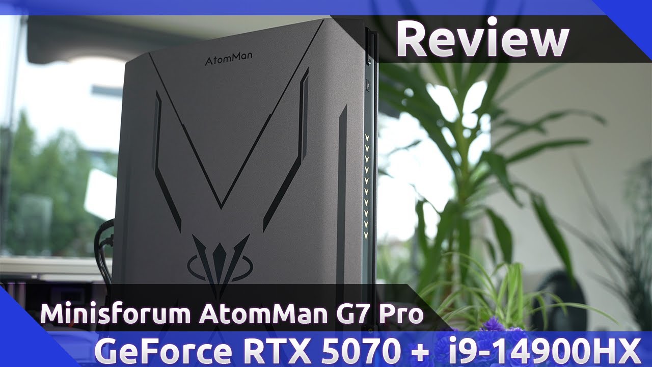 🔥 Minisforum AtomMan G7 Pro im Test – Mini-PC mit RTX 5070 schlägt alles? 🔥 Review (2026)