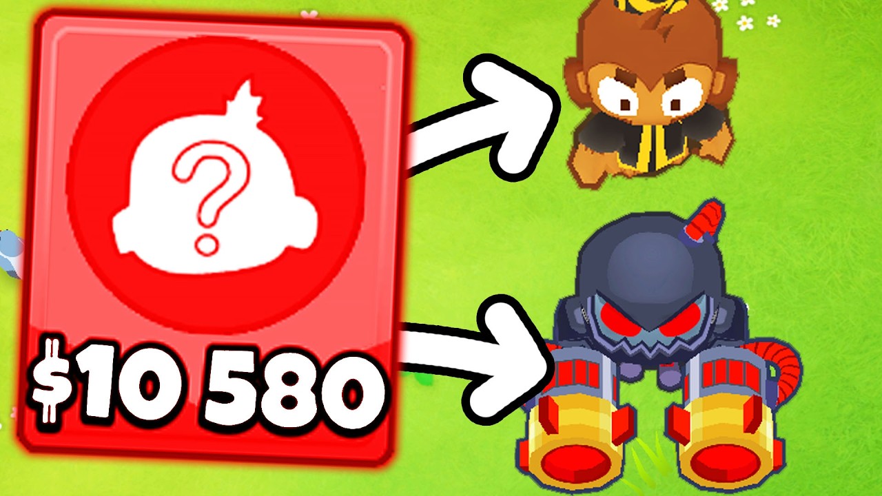 ADMIROS vs NAJGORSZA WALKA NA LOSOWE MAŁPKI w Bloons TD 6