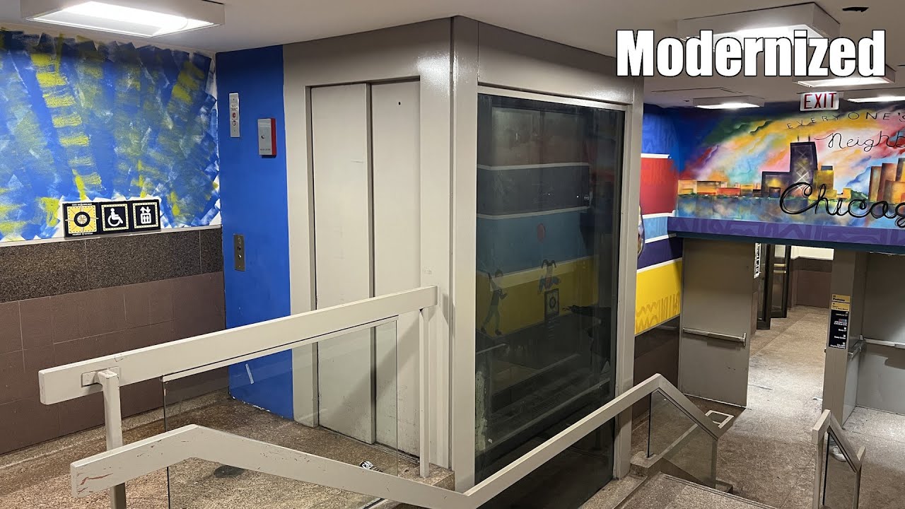 The Chicago Pedway Elevator was Modernized