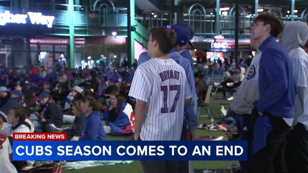 Chicago Cubs' season ends after loss to Milwaukee Brewers in Game 5 of NLDS