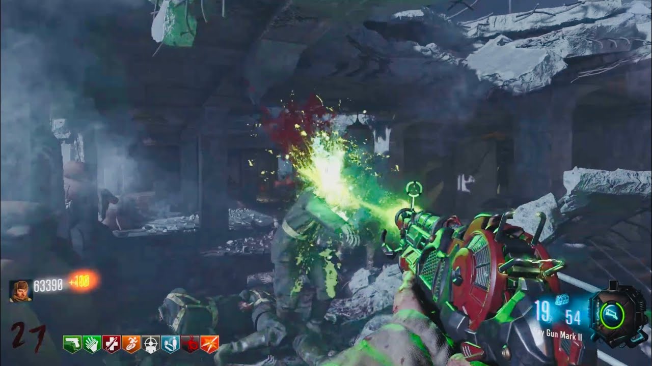 BLACK OPS 3 ZOMBIES!! (NACHT DER UNTOTEN GAMEPLAY) NO COMMENTARY 