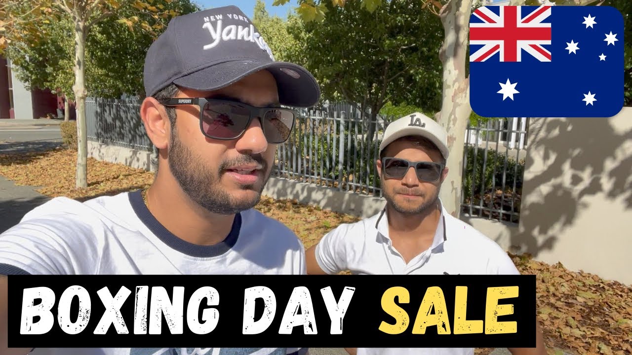 BOXING DAY SHOPPING IN AUSTRALIA | Indian Student