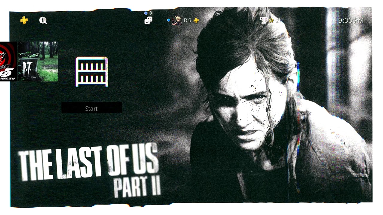The Last of Us Part II Grunge Theme (Free dynamic theme)