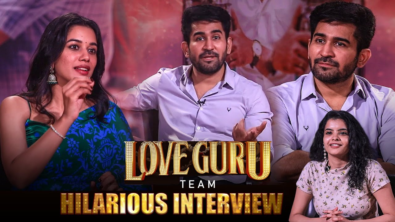 Love Guru Movie Team Hilarious Interview | Vijay Antony & Mirnalini Ravi | Tupaki