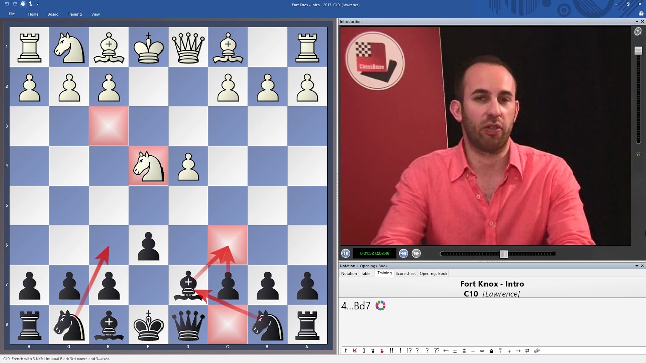 Lawrence Trent - The Fort Knox Variation in the French Defence in 60 Minutes