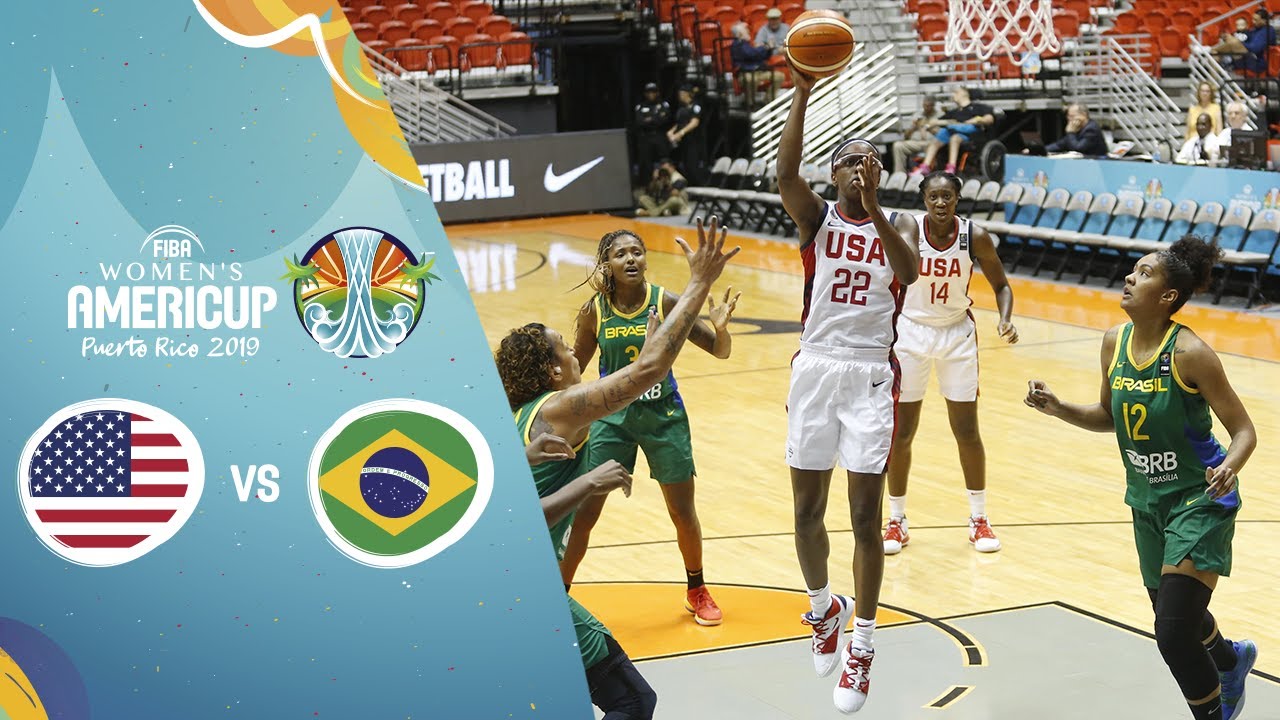 USA v Brazil - Full Game - FIBA Women's AmeriCup 2019