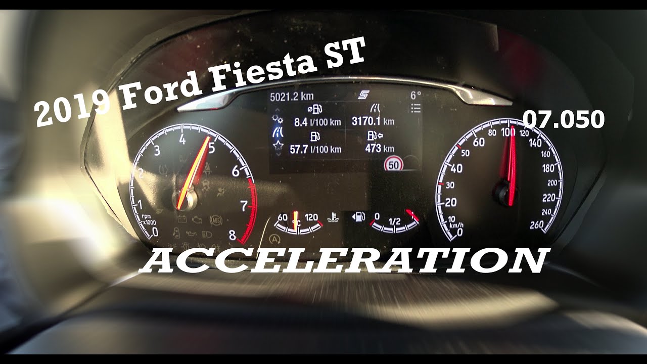 2019 Ford Fiesta ST 1.5 EcoBoost - acceleration | autofilou [4K]