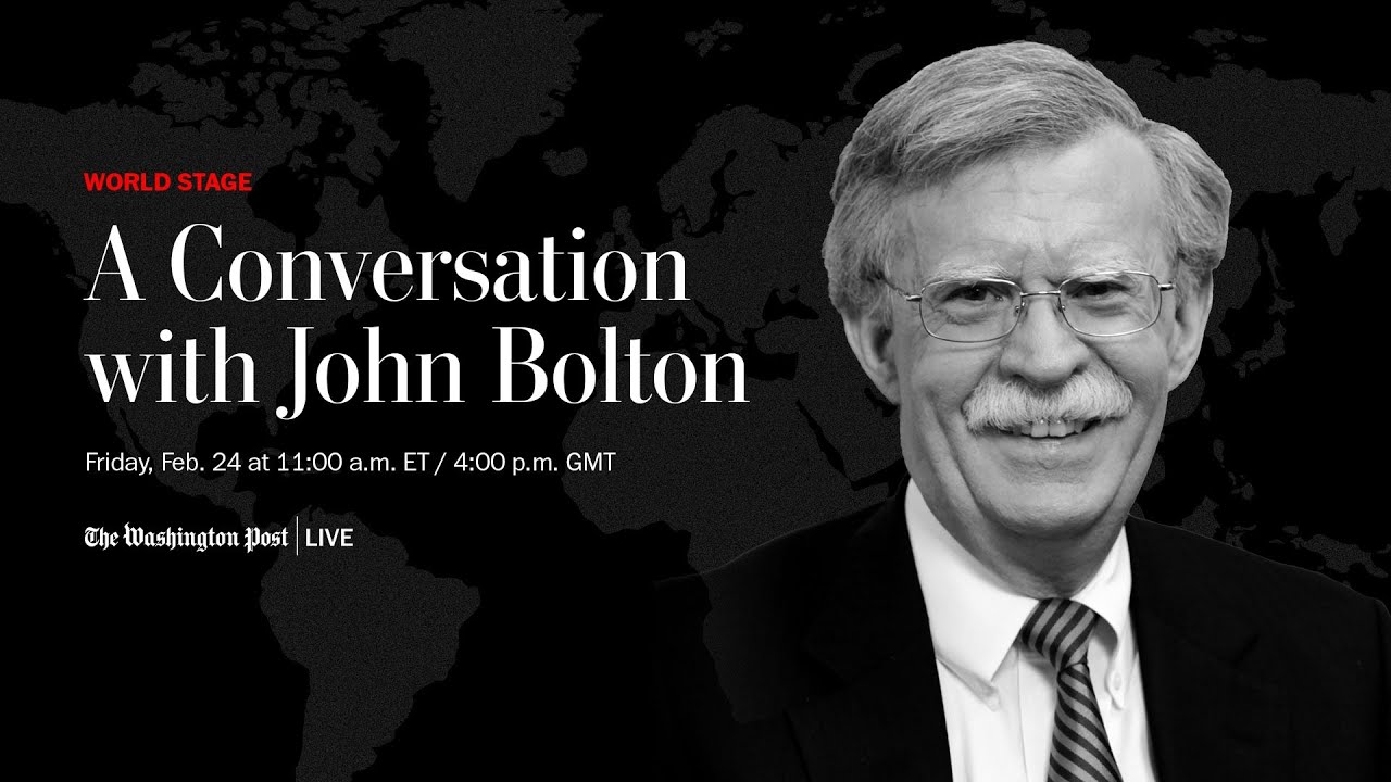 John Bolton on U.S.-China relationship and war in Ukraine