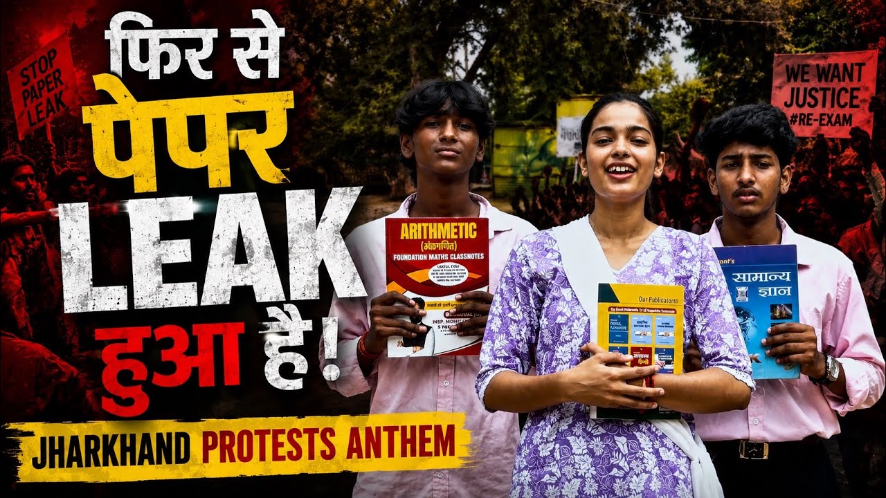 Jharkhand Protest Anthem | The Paper Has Leaked Again | Adarsh Anand | Paper Leak Song