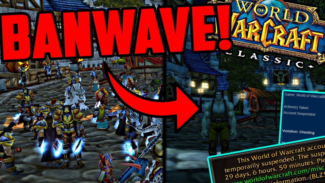HUGE BANWAVE in Classic WoW Season of Mastery!