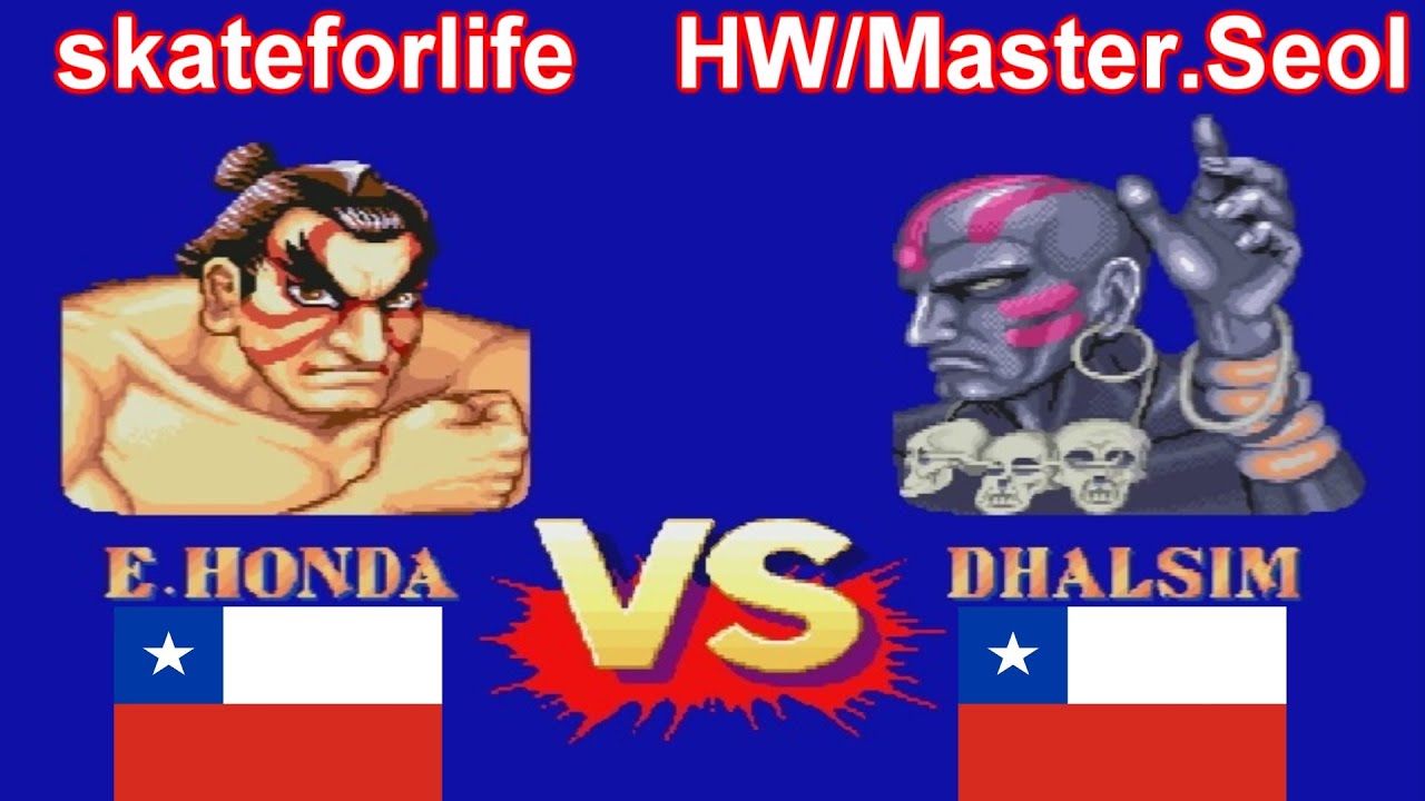 Street Fighter II': Champion Edition - skateforlife vs HW/Master.Seol FT5