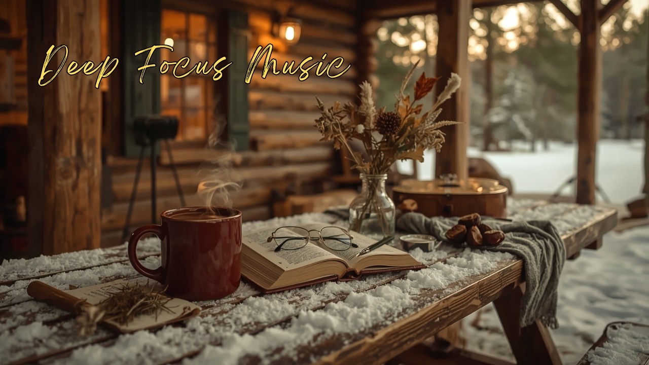 Deep Focus Acoustic Guitar - Instrumental Sounds for Studying, Writing, and Productivity