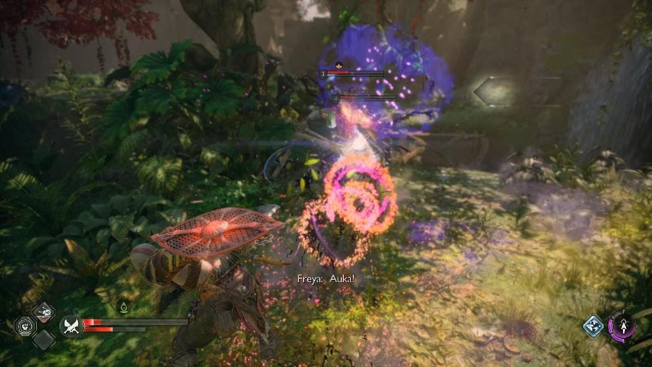 God of War Ragnarök einherar in vanaheim