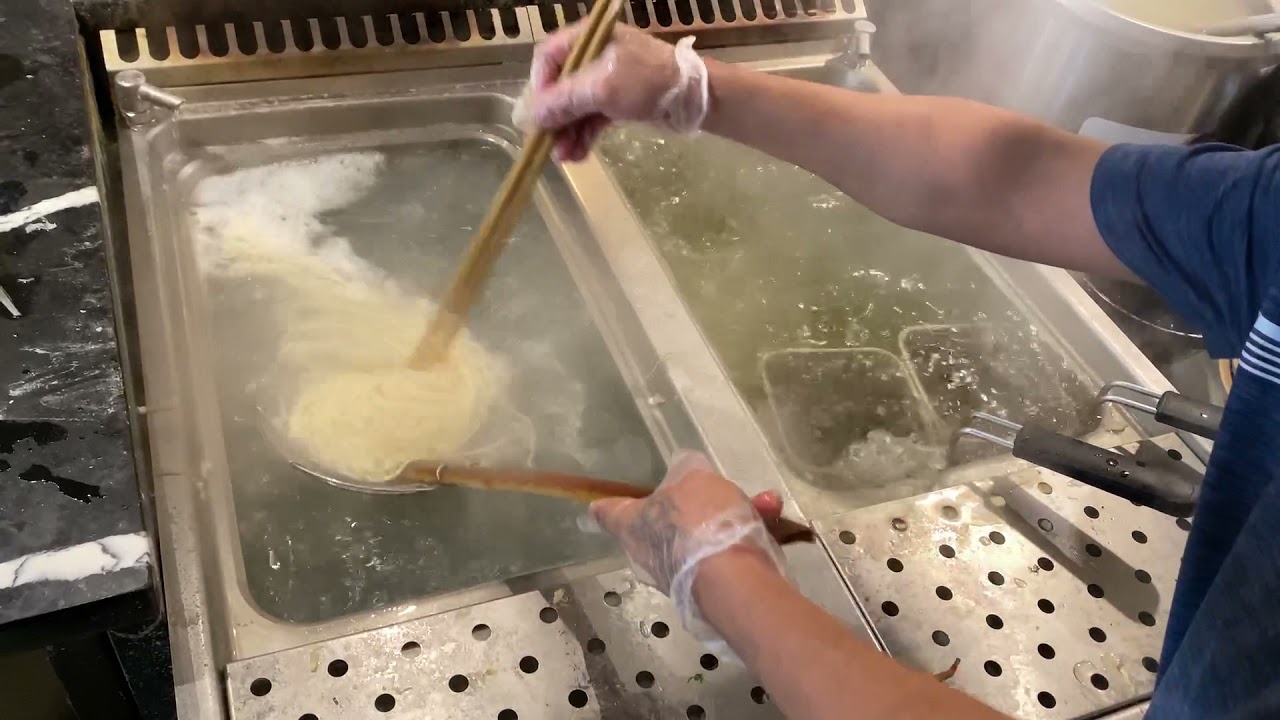 Making Noodles At The Magic Noodle