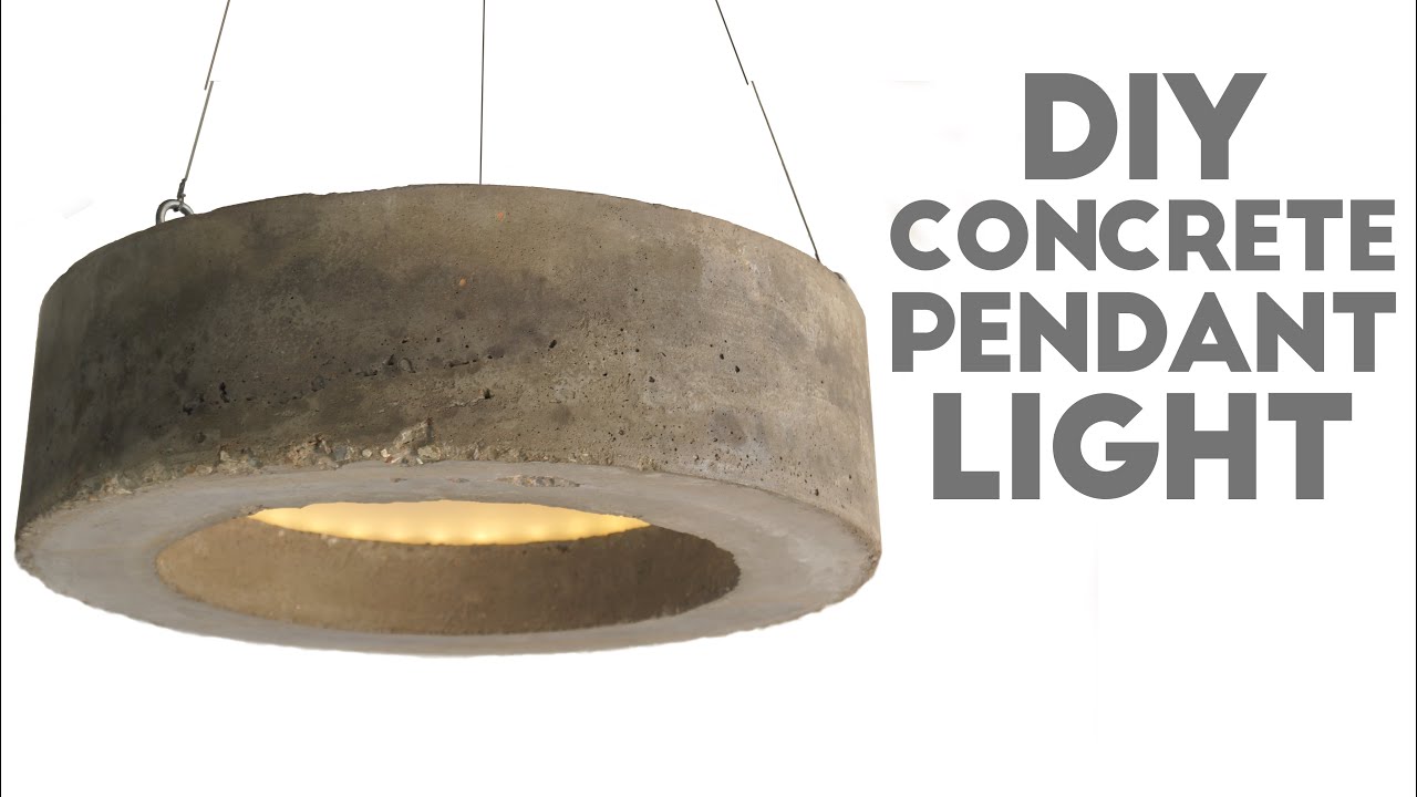 DIY Concrete Pendant Light | Modern Builds | EP. 42