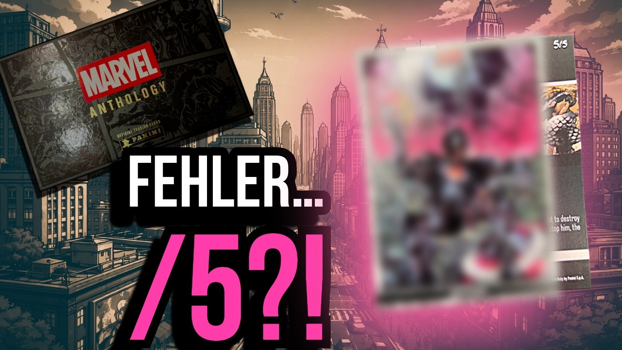 Marvel Anthology Box – Ultron 5/5 gezogen… aber ich habe nicht aufgenommen 😭