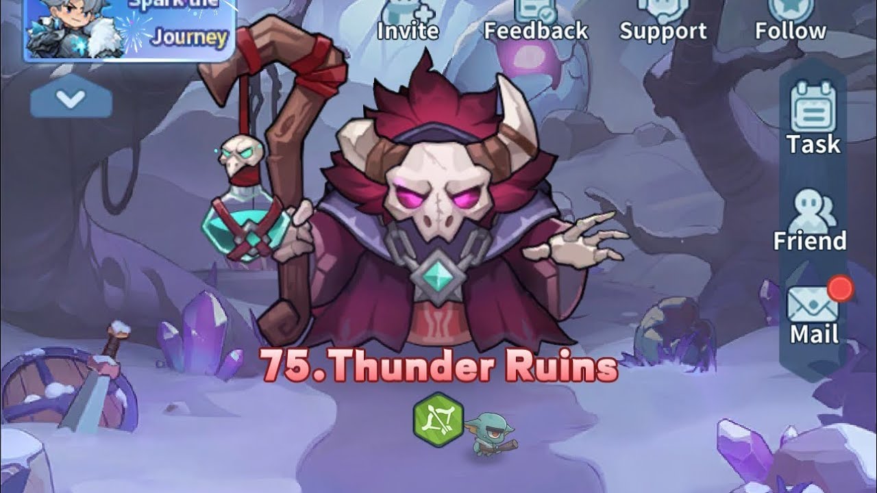 Evo Defense: Merge TD - Main Stage 75 - Thunder Ruins