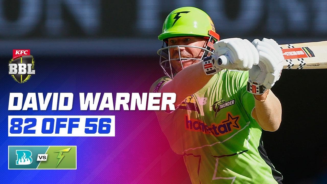 David Warner Bashes Out Another Destructive BBL Knock | #BBL15